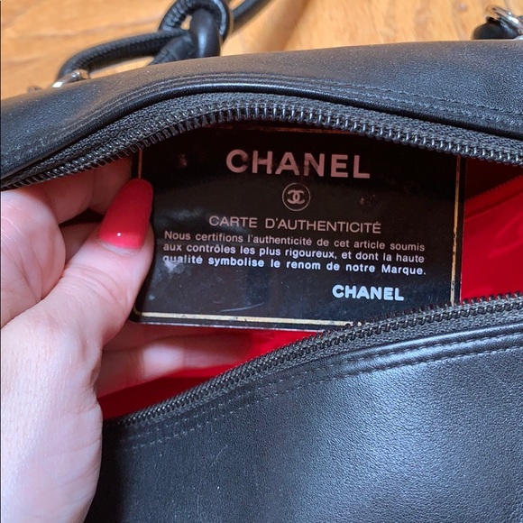 RARE!😍Chanel white and black quilted ligne cambon - Picture 8 of 10